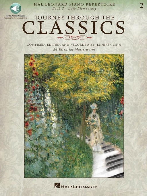 Journey Through the Classics: Book 2 Late Elementary-Piano & Keyboard-Hal Leonard-Engadine Music