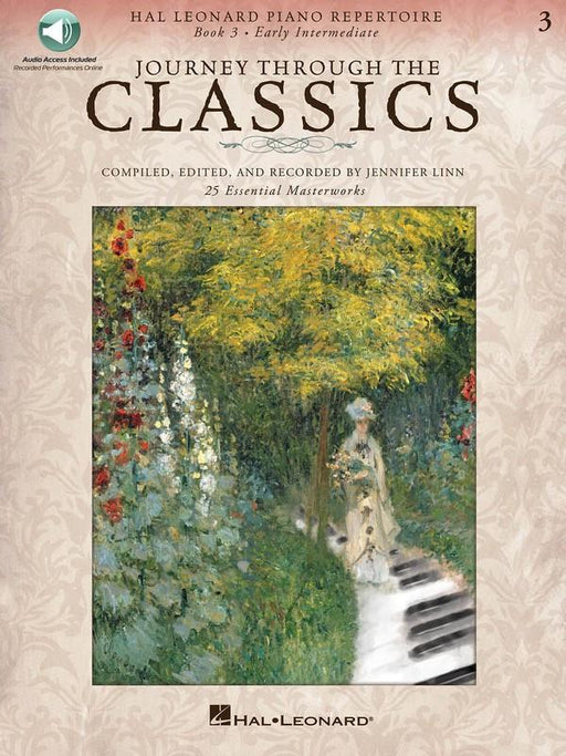 Journey Through the Classics: Book 3 Early Intermediate-Piano & Keyboard-Hal Leonard-Engadine Music