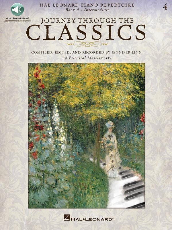 Journey Through the Classics: Book 4 Intermediate-Piano & Keyboard-Hal Leonard-Engadine Music