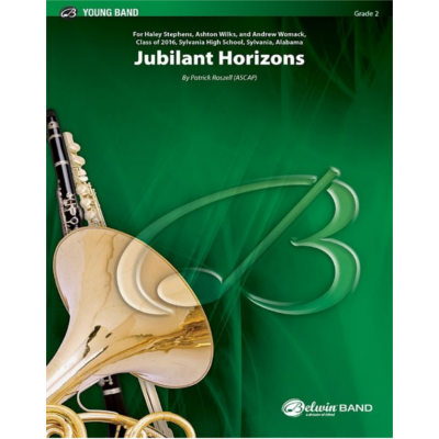 Jubilant Horizons Patrick Roszell Concert Band Chart Grade 2-Concert Band Chart-Alfred-Engadine Music