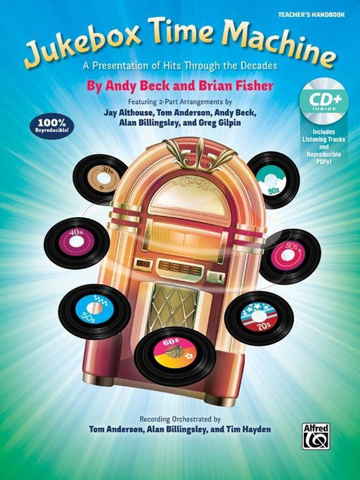 Jukebox Time Machine Arr. Jay Althouse - Bk & CD-Choral-Alfred-Engadine Music