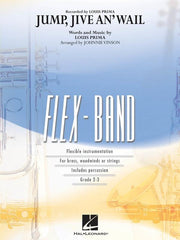 Jump, Jive an' Wail, Arr. Johnnie Vinson Flexband Arrangement Grade 2-3