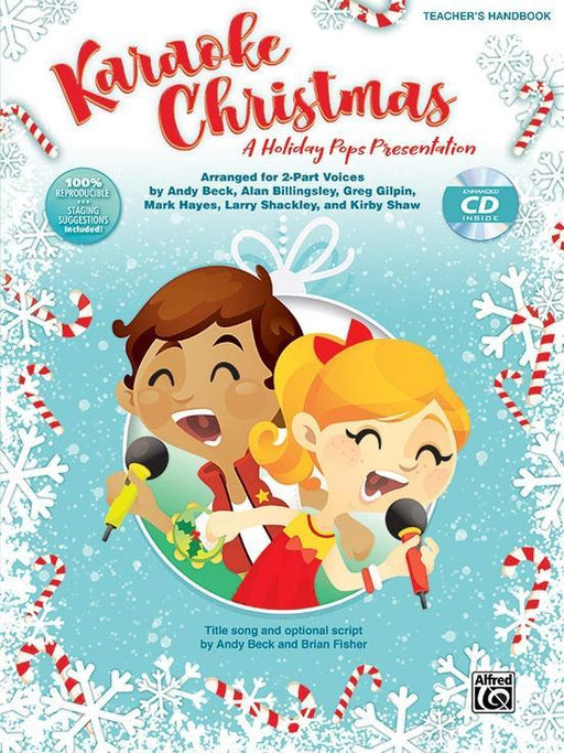 Karaoke Christmas Arr. Andy Beck - Book & CD Kit-Choral-Alfred-Engadine Music