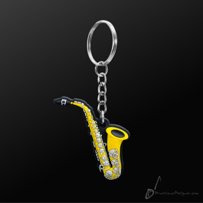 Key Chain Saxophone-Giftware Accessories-Engadine Music-Engadine Music