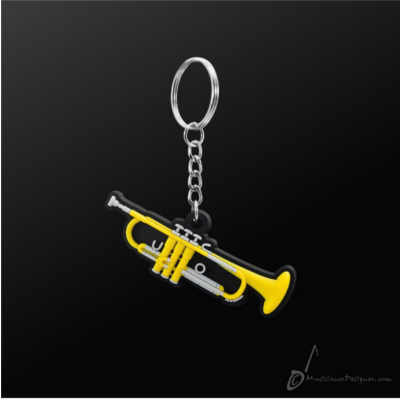 Key Chain Trumpet-Giftware Accessories-Alfred-Engadine Music