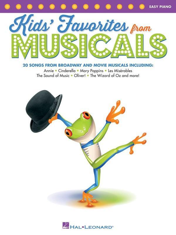 Kids' Favorites from Musicals-Piano & Keyboard-Hal Leonard-Engadine Music