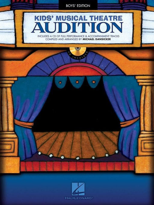 Kids' Musical Theatre Audition - Boys Edition-Vocal-Hal Leonard-Engadine Music