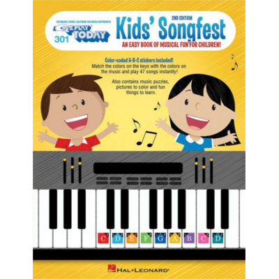 Kid's Songfest - 2nd Edition, Piano-Piano & Keyboard-Hal Leonard-Engadine Music