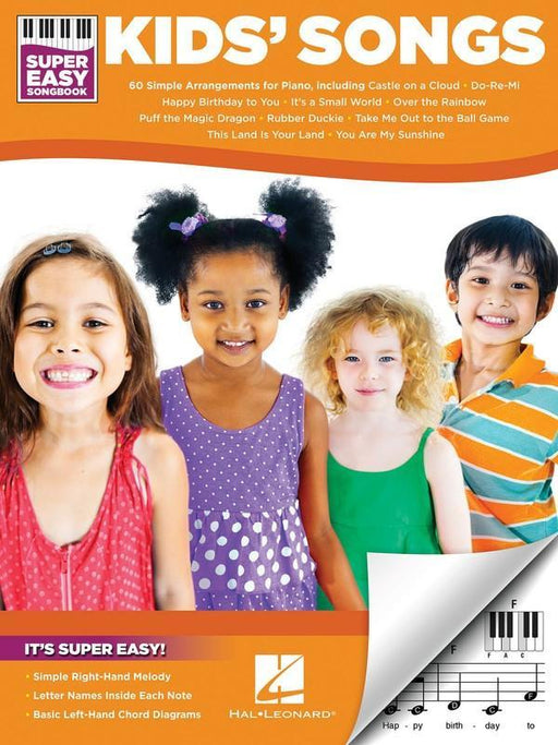Kids' Songs - Super Easy Songbook-Songbooks-Hal Leonard-Engadine Music