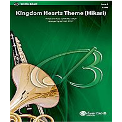 Kingdom Hearts Theme (Hikari), Utada Arr. Michael Story Concert Band Chart Grade 2-Concert Band Chart-Alfred-Engadine Music