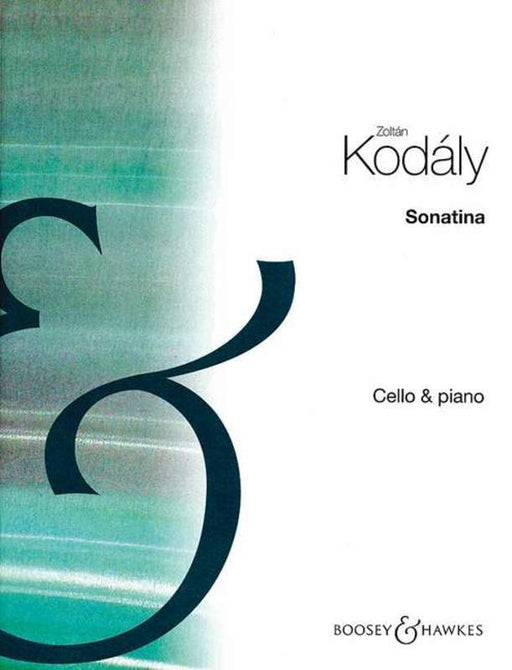 Kodaly - Sonatina, Cello & Piano-Engadine Music-Engadine Music