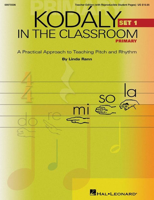Kodaly in the Classroom - Primary Set 1 Performance/Accompaniment CD