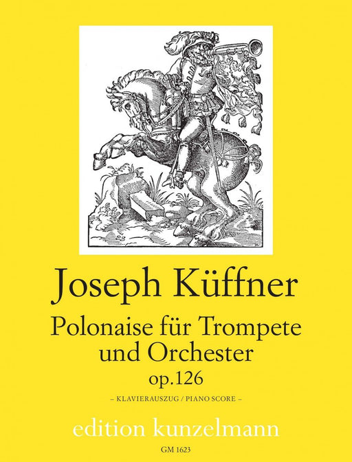 Kuffner - Polonaise for Trumpet and Piano Op. 126-Brass-Kunzelmann-Engadine Music