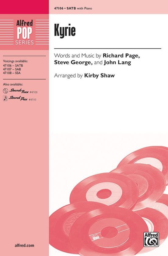 Kyrie, Arr. Kirby Shaw Choral-Choral-Alfred-SATB-Engadine Music