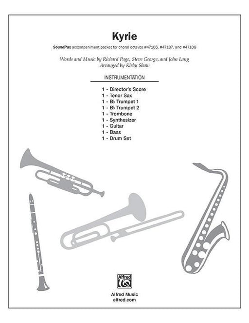 Kyrie, Arr. Kirby Shaw Choral SoundPax-Choral-Alfred-Engadine Music