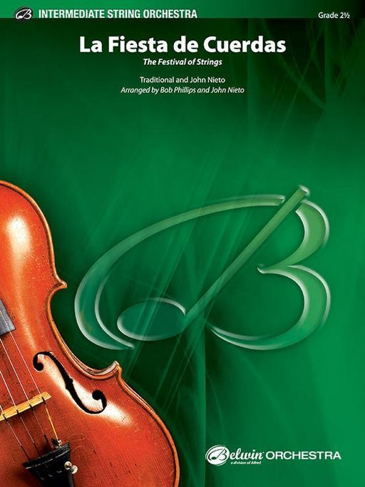 La Fiesta de Cuerdas, Arr. Bob Phillips and John Nieto String Orchestra Grade 2.5-String Orchestra-Alfred-Engadine Music