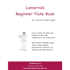 Lamorna's Beginner Flute Book-Woodwind-Fluteworthy-Engadine Music