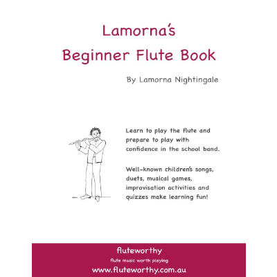 Lamorna's Beginner Flute Book-Woodwind-Fluteworthy-Engadine Music