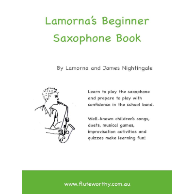 Lamorna's Beginner Saxophone Book-Woodwind-Fluteworthy-Engadine Music