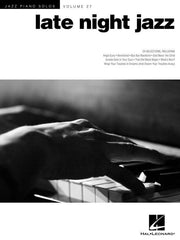 Late Night Jazz-Piano & Keyboard-Hal Leonard-Engadine Music