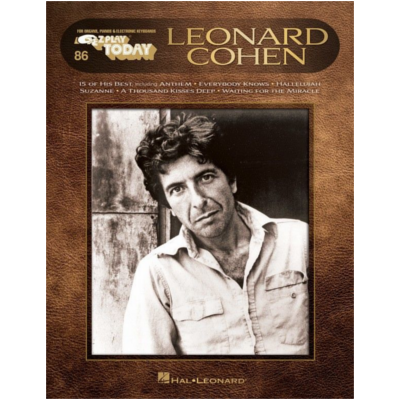 Leonard Cohen E-Z Play Today Volume 86-Piano & Keyboard-Hal Leonard-Engadine Music