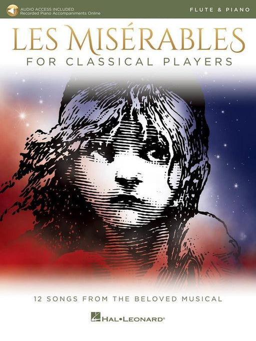 Les Miserables for Classical Players - Flute and Piano-Woodwind-Hal Leonard-Engadine Music