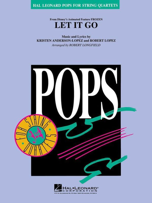Let It Go Arr. Robert Longfield String Quartet-Strings-Hal Leonard-Engadine Music