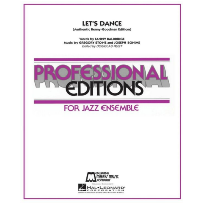 Let's Dance, Benny Goodman Arr. Douglas Rust Stage Band Chart Grade 5-Stage Band chart-Hal Leonard-Engadine Music