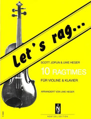 Let's Rag... 10 Ragtimes, Violin
