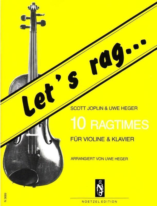 Let's Rag... 10 Ragtimes, Violin