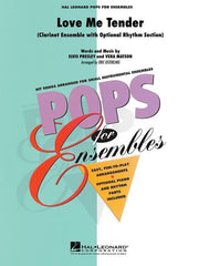 Love Me Tender, Arr. Eric Osterling Clarinet Ensemble Grade 2.5