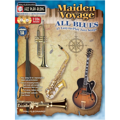 Maiden Voyage/All Blues, Jazz Play-Along Volume 1A-Jazz-Hal Leonard-Engadine Music
