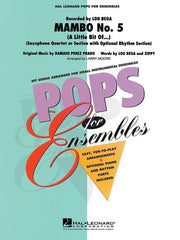 Mambo No. 5 Arr. Larry Moore Saxophone Quartet Grade 2.5