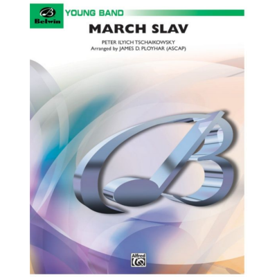 March Slav, Tchaikovsky Arr. James D. Ployhar Concert Band Chart Grade 2-Concert Band Chart-Alfred-Engadine Music