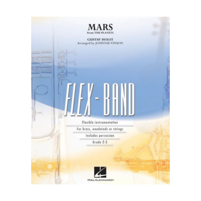 Mars (from The Planets), Holst Arr. Johnnie Vinson Flexband Arrangement Grade 2-3-Flexband Arrangement-Hal Leonard-Engadine Music