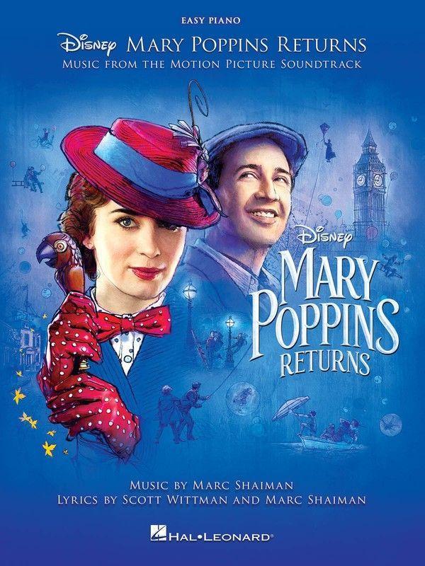 Mary Poppins Returns - Easy Piano-Piano & Keyboard-Hal Leonard-Engadine Music