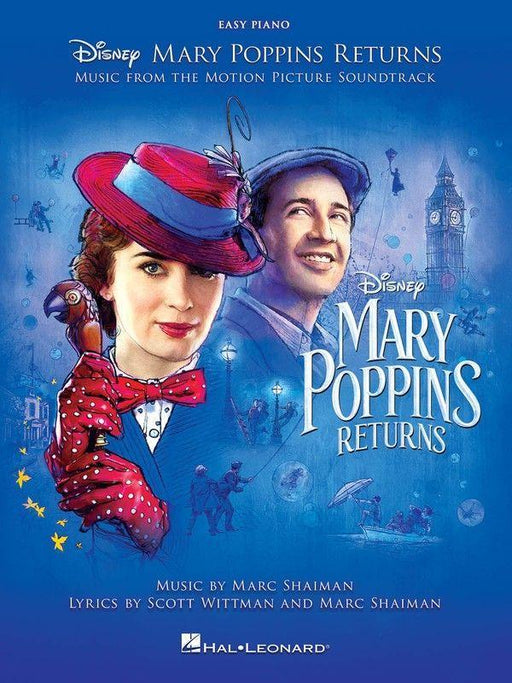 Mary Poppins Returns - Easy Piano-Piano & Keyboard-Hal Leonard-Engadine Music