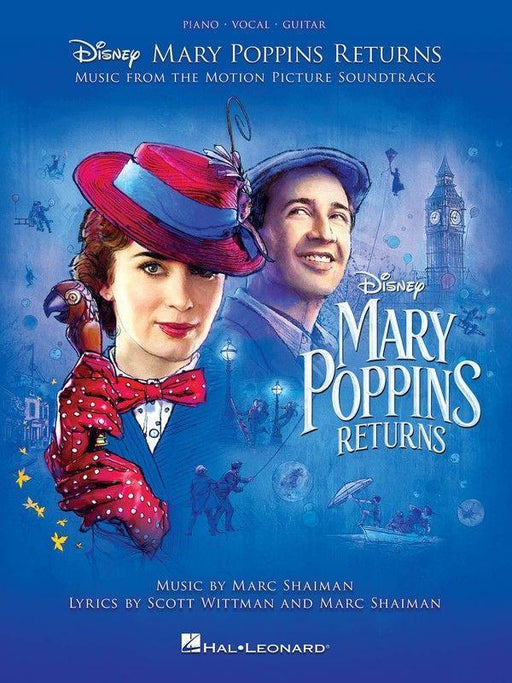 Mary Poppins Returns - Piano, Vocal & Guitar-Piano Vocal & Guitar-Hal Leonard-Engadine Music