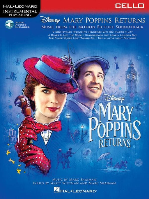 Mary Poppins Returns for Cello-Strings-Hal Leonard-Engadine Music