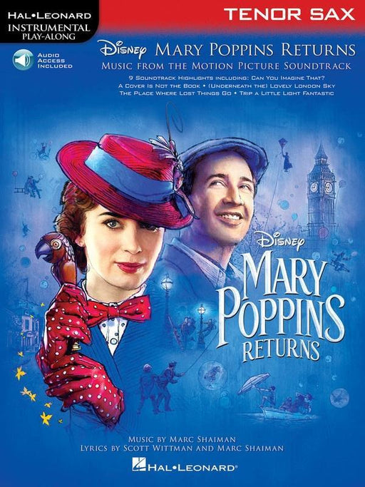 Mary Poppins Returns for Tenor Sax-Brass-Hal Leonard-Engadine Music