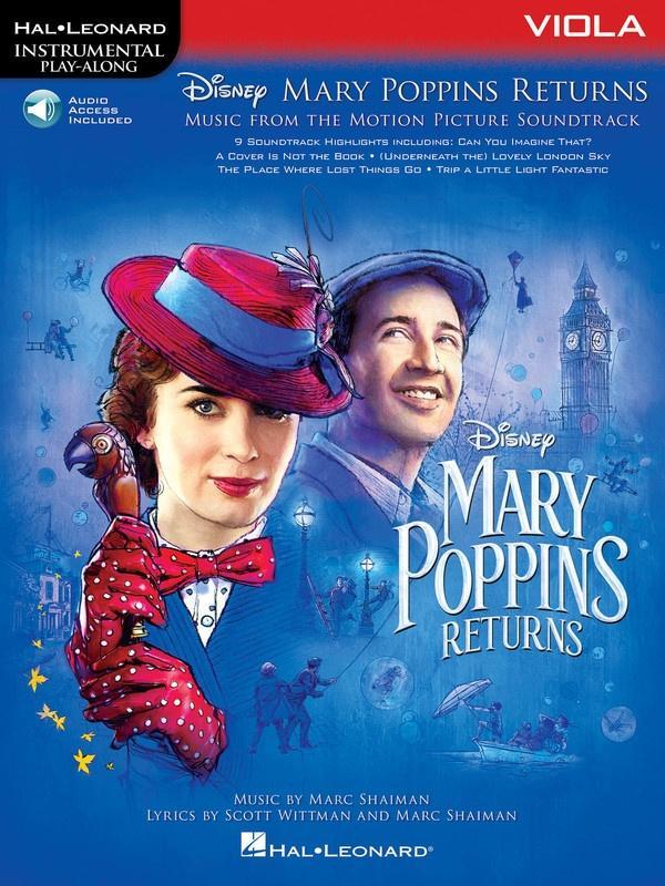 Mary Poppins Returns for Viola-Strings-Hal Leonard-Engadine Music