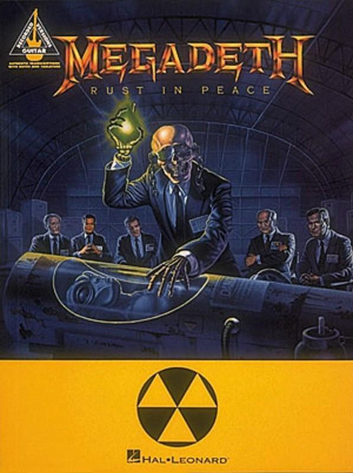 Megadeth - Rust in Peace-Songbooks-Hal Leonard-Engadine Music