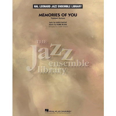 Memories of You, Arr. Terry White Stage Band Chart Grade 4-Stage Band chart-Hal Leonard-Engadine Music