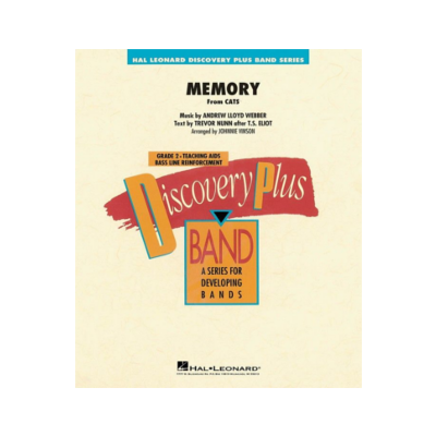 Memory (from Cats), Webber Arr. Johnnie Vinson Concert Band Chart Grade 2-Concert Band Chart-Hal Leonard-Engadine Music