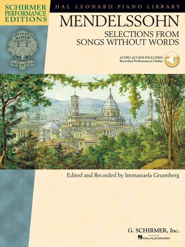 Mendelssohn - Selections from Songs Without Words-Piano & Keyboard-Hal Leonard-Engadine Music