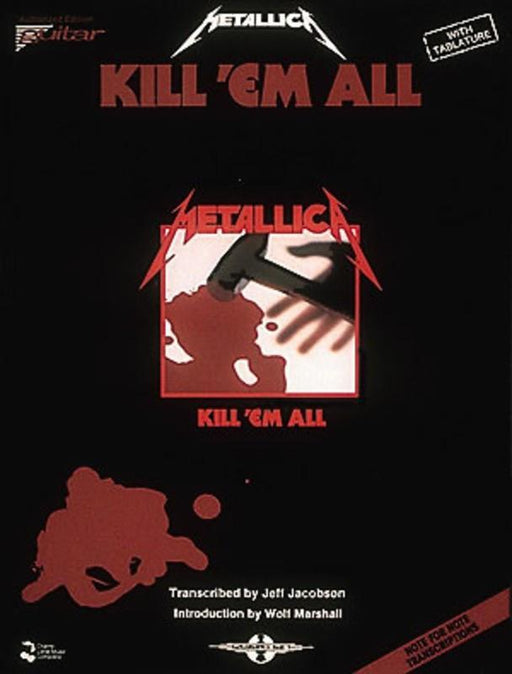 Metallica - Kill 'Em All-Songbooks-Hal Leonard-Engadine Music
