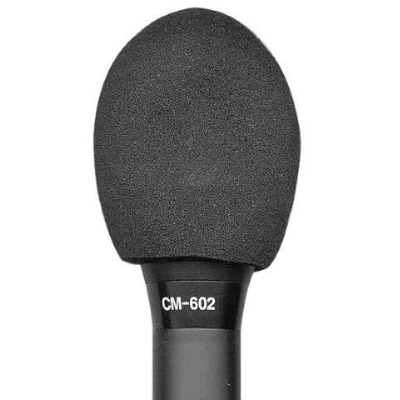 Mic Windshield Black