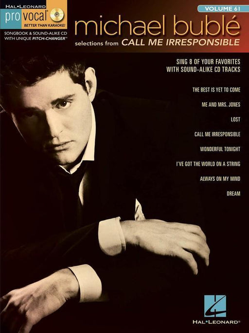 Michael Buble - Call Me Irresponsible-Songbooks-Hal Leonard-Engadine Music