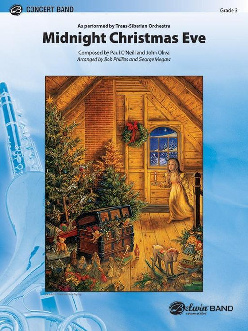 Midnight Christmas Eve, Arr. Bob Phillips and George Megaw Concert Band Grade 3