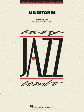 Milestones, John Berry, Jazz Ensemble Gr 2